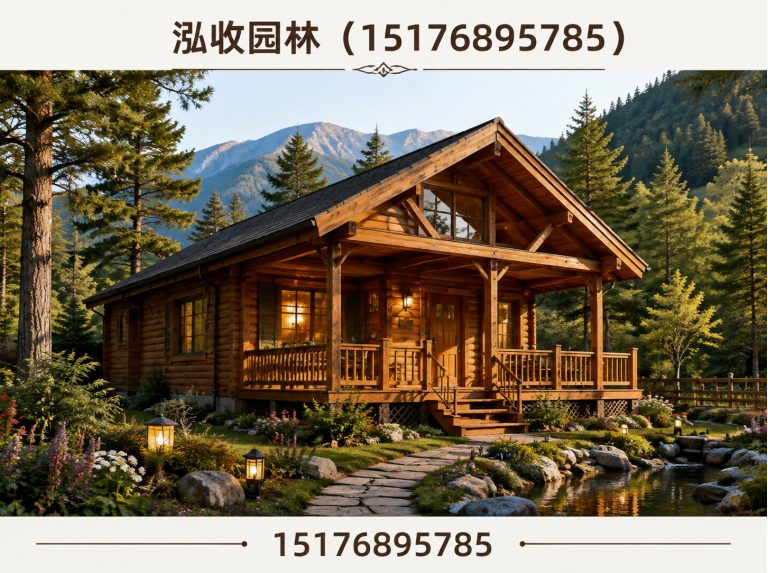 濮阳防腐木凉亭展示图