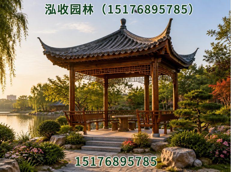 濮阳塑木地板展示图